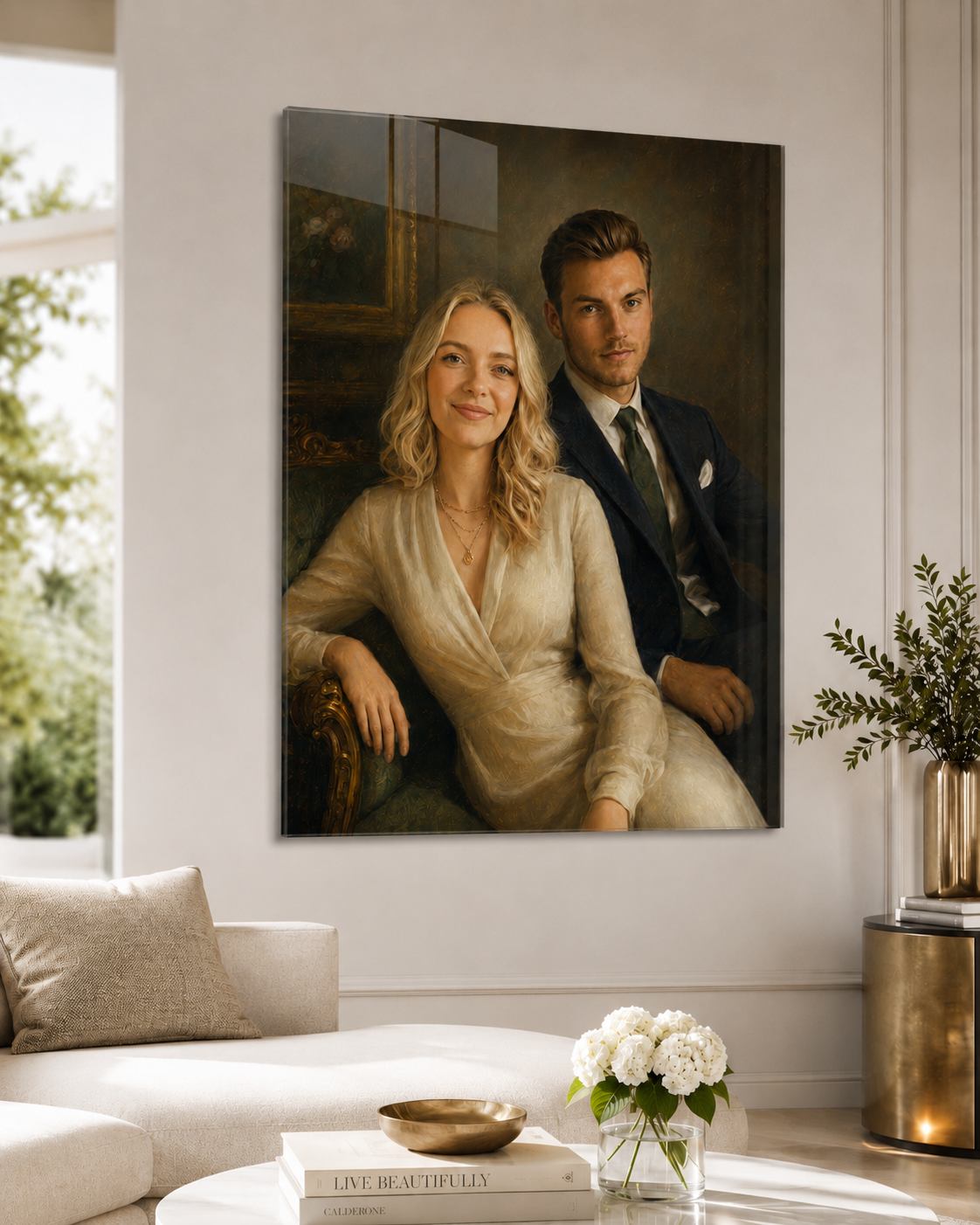 Dein Foto als Old Money Portrait