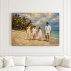 Portrait de famille à partir de votre photo