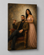 Dein Foto als Old Money Portrait