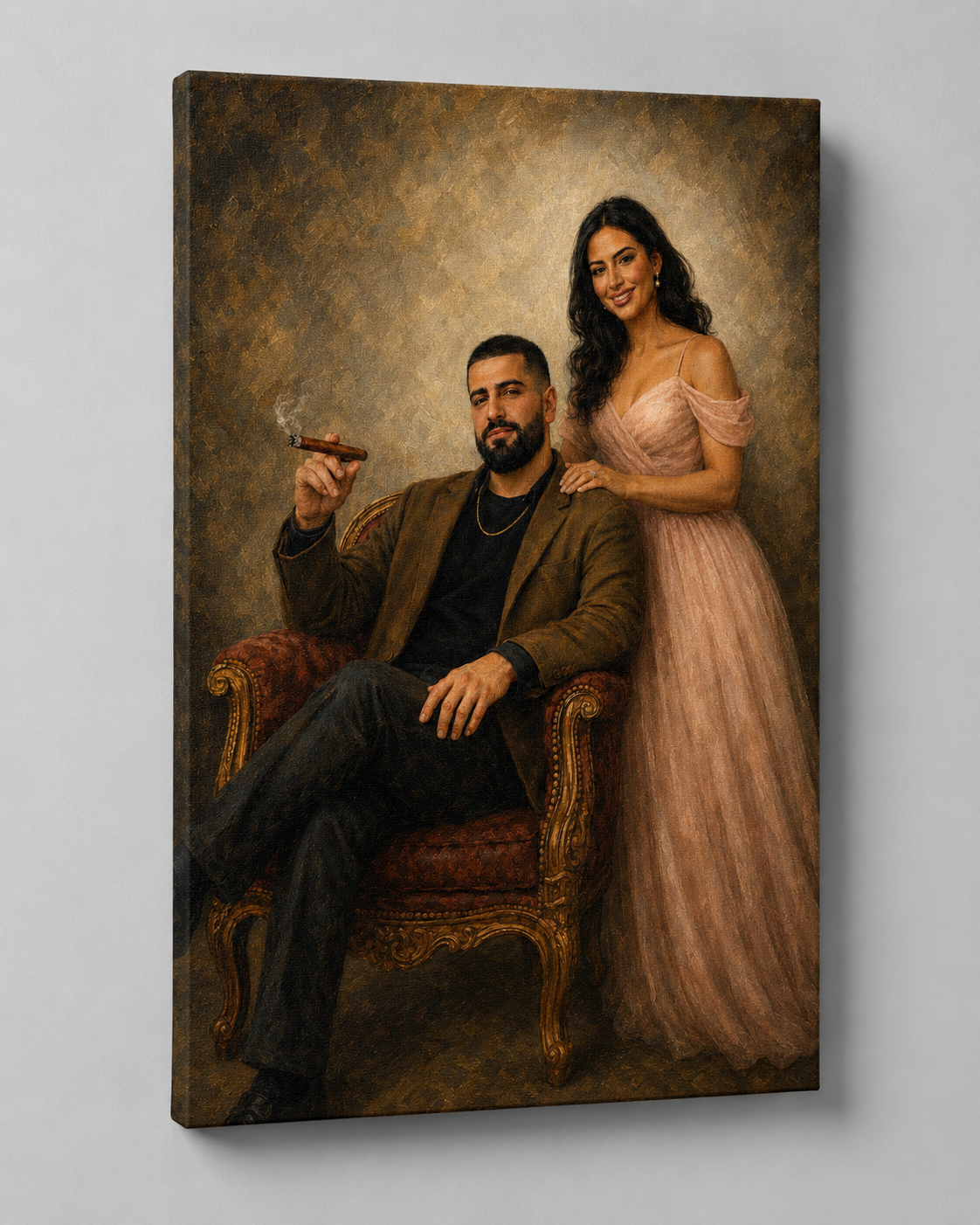Dein Foto als Old Money Portrait