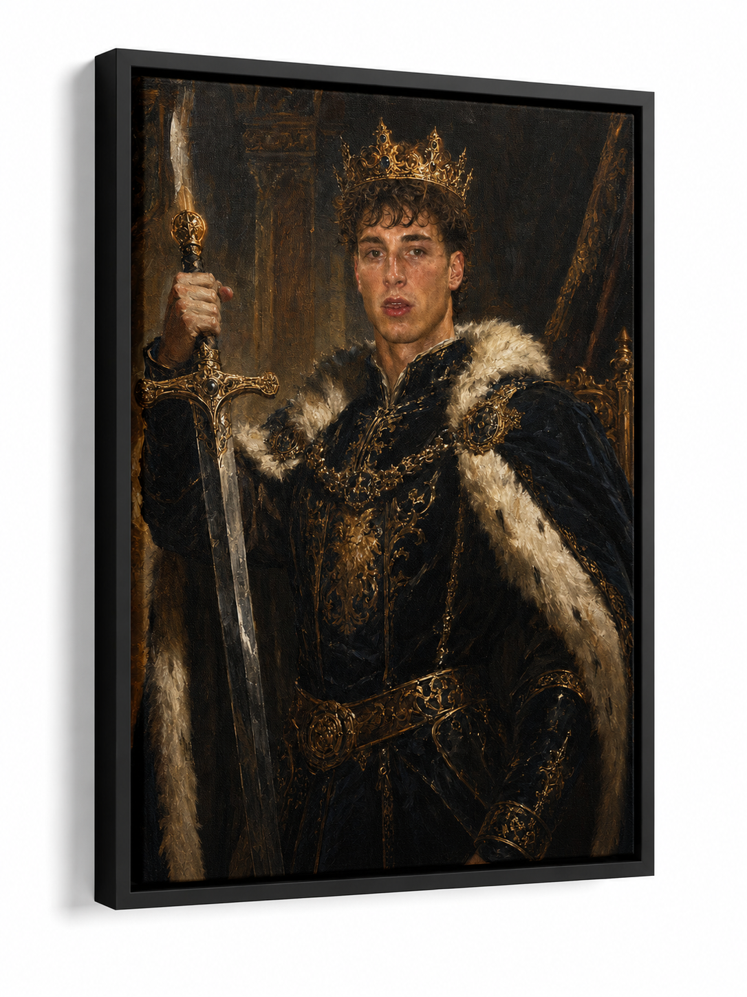 Dein Foto als Royal Portrait