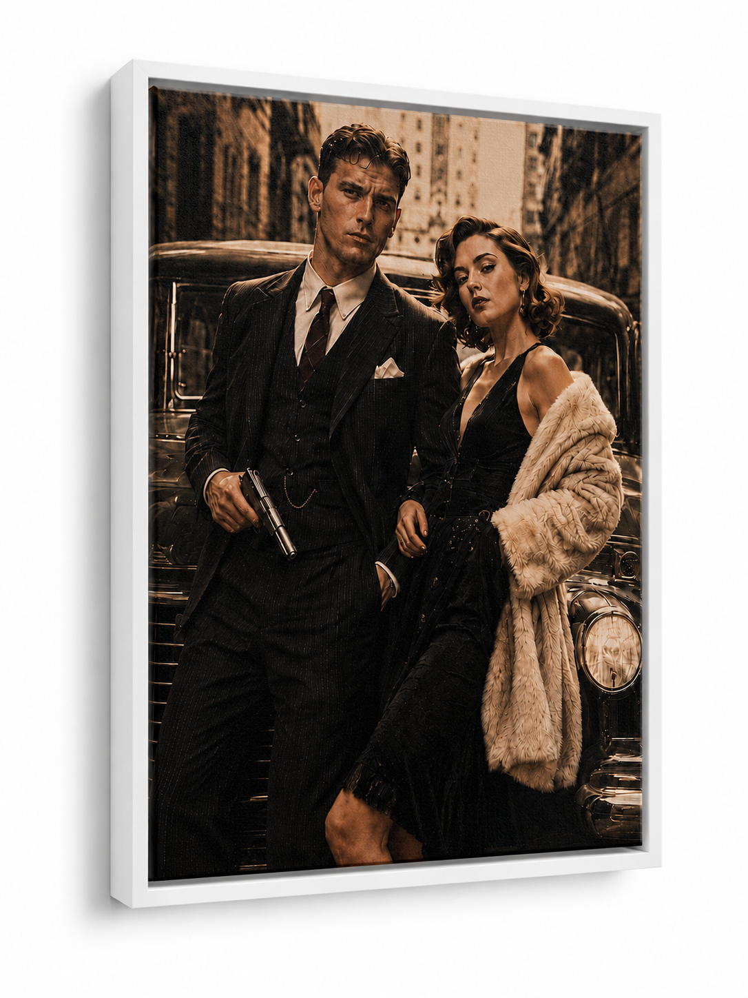 Your Photo as a Vintage Noir Portrait