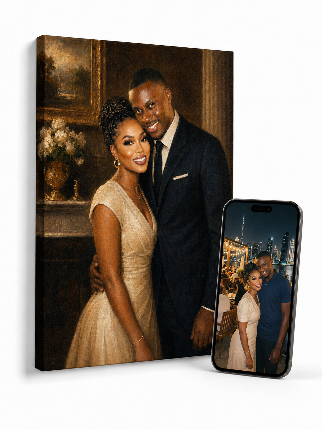 Dein Foto als Old Money Portrait