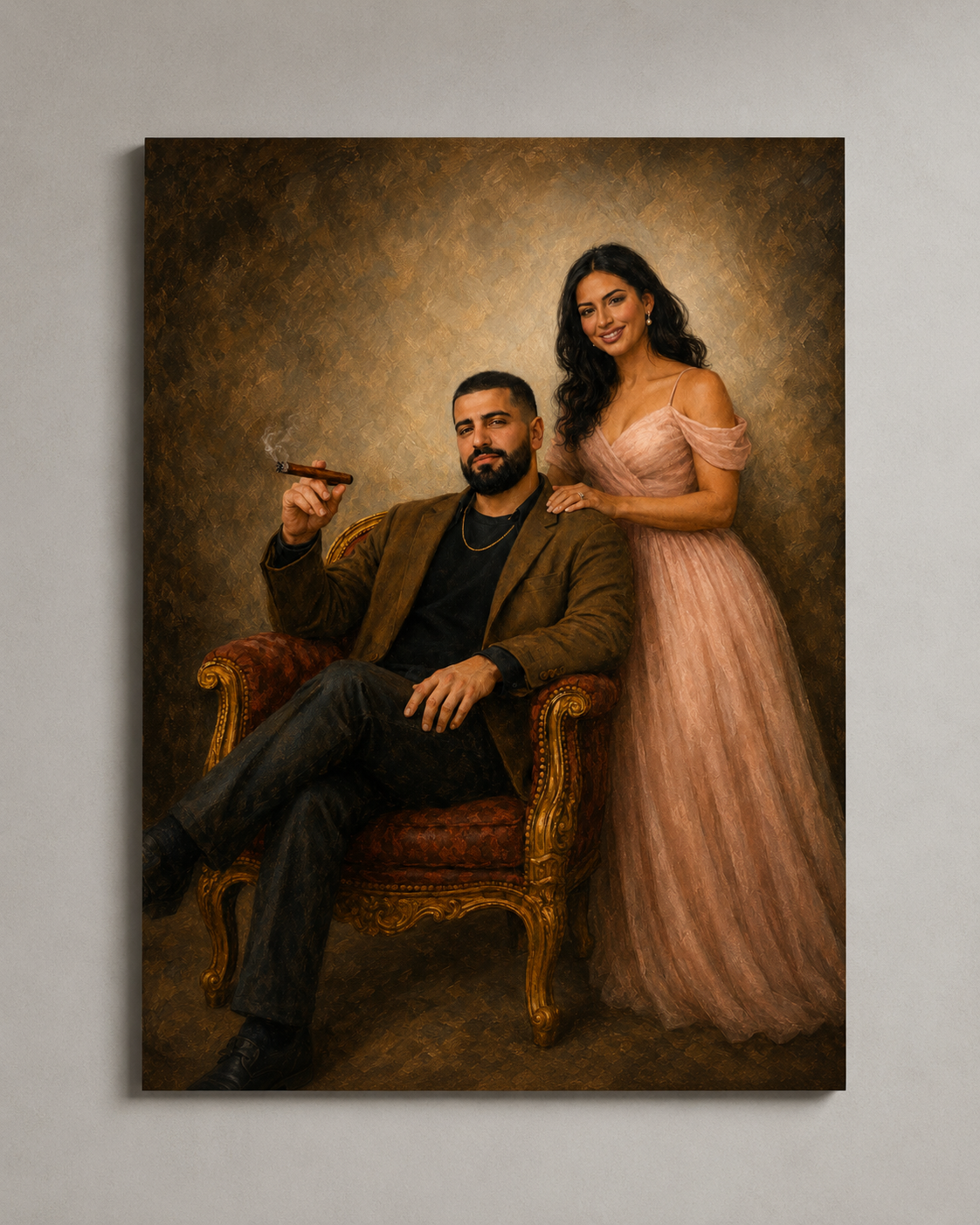 Dein Foto als Old Money Portrait