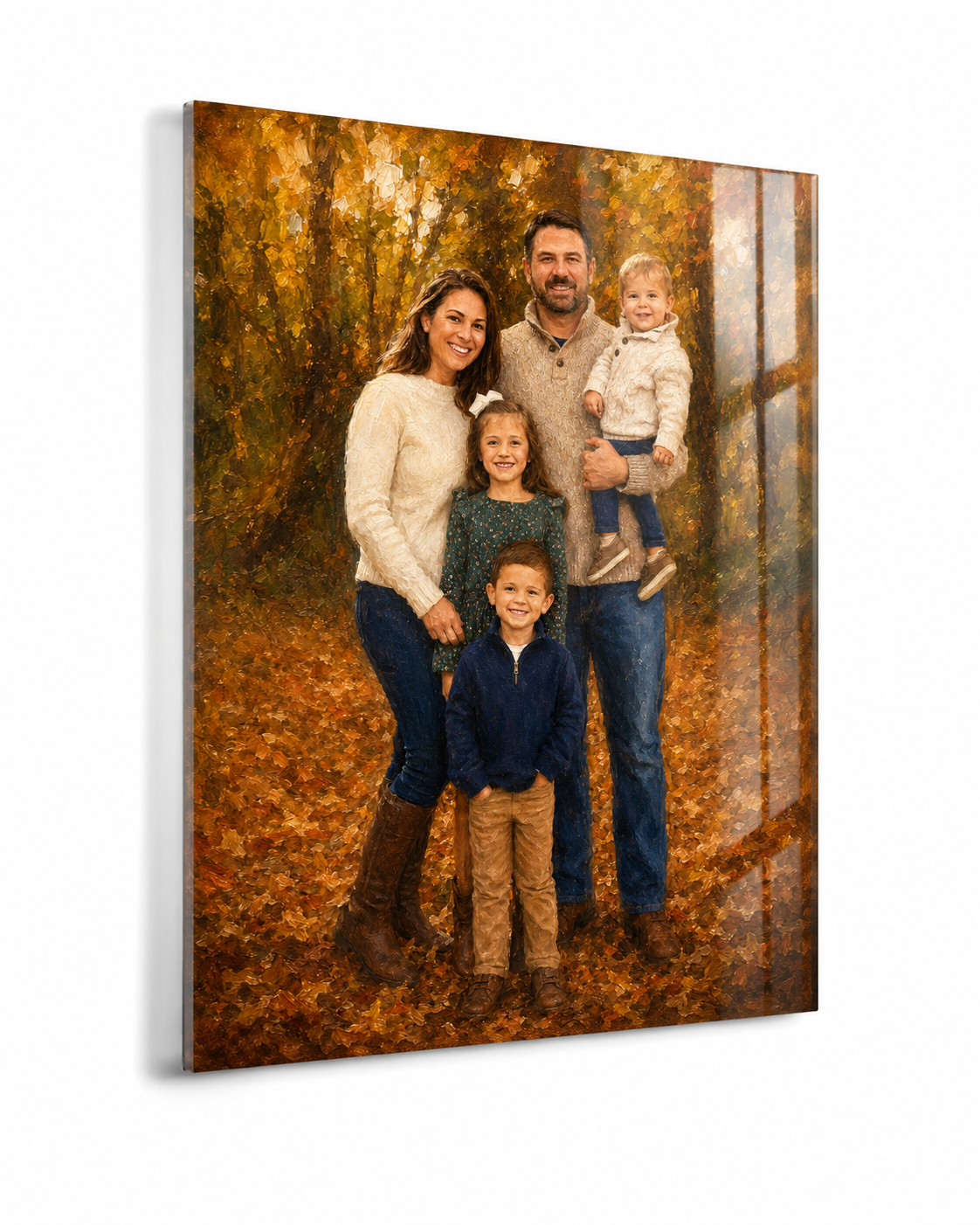 Familienportrait aus eurem Foto