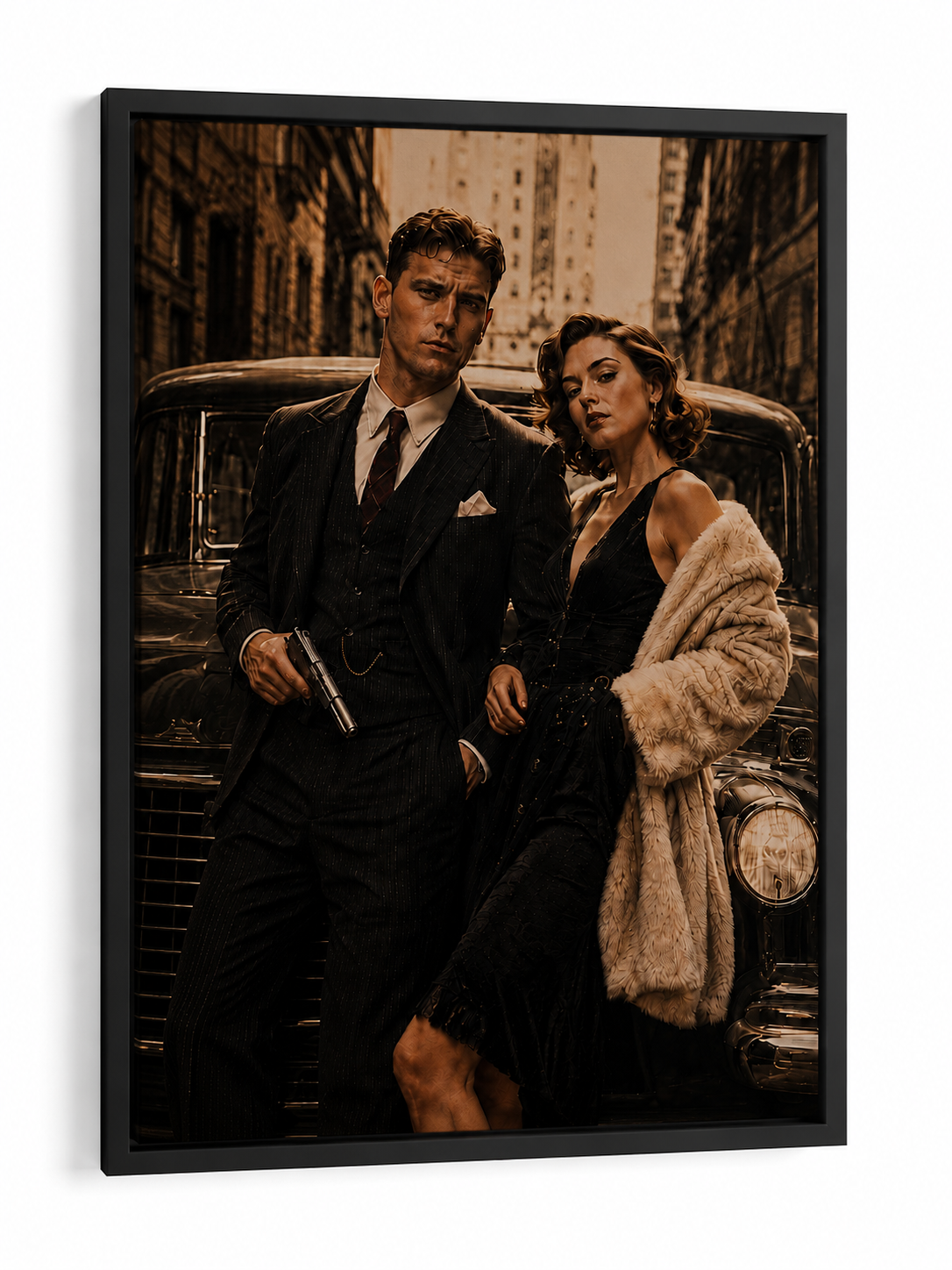 Your Photo as a Vintage Noir Portrait