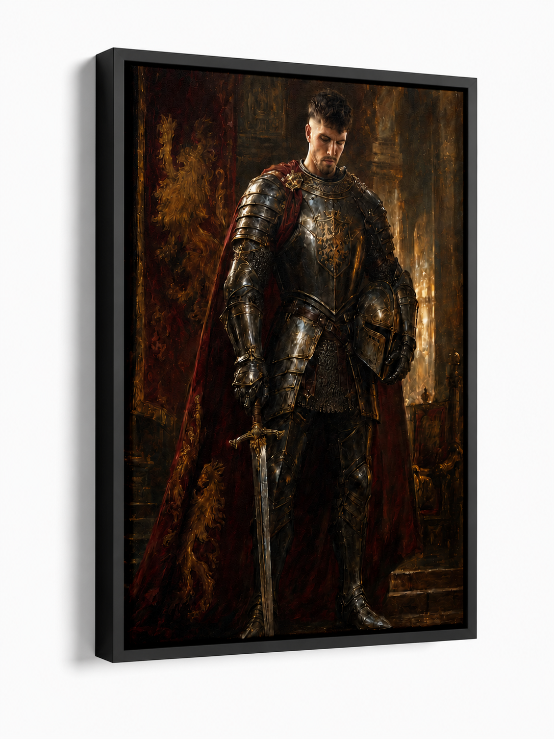 Your Photo as a Knight Portrait