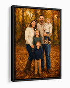 Portrait de famille à partir de votre photo
