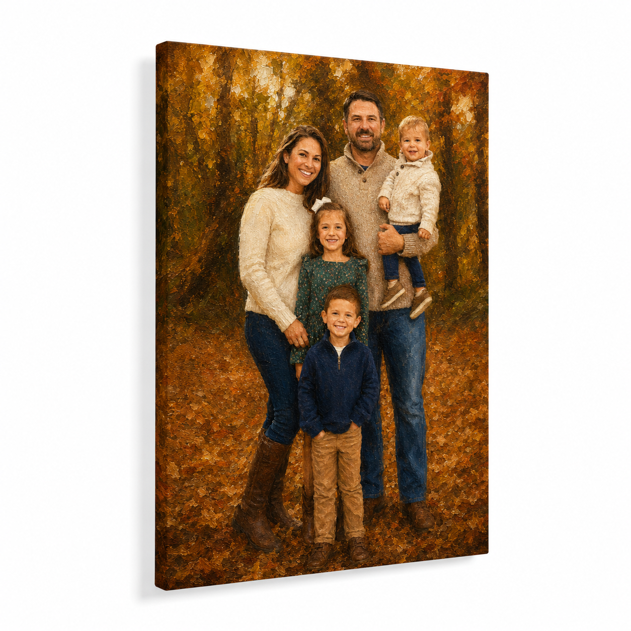 Familienportrait aus eurem Foto