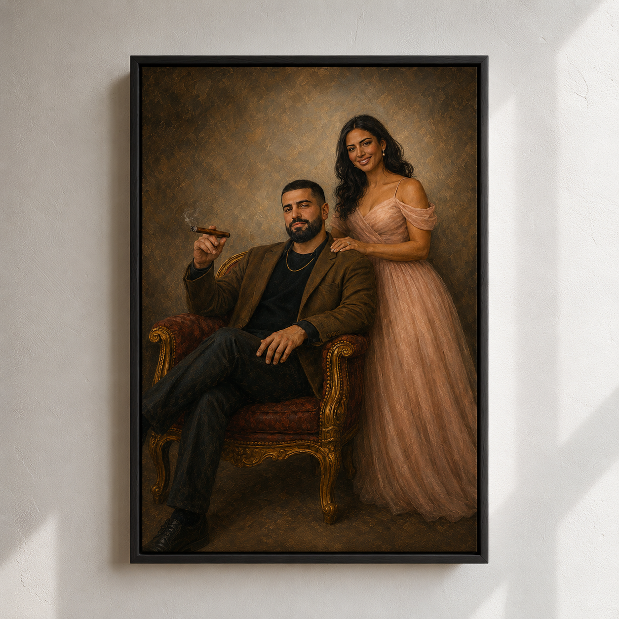 Dein Foto als Old Money Portrait