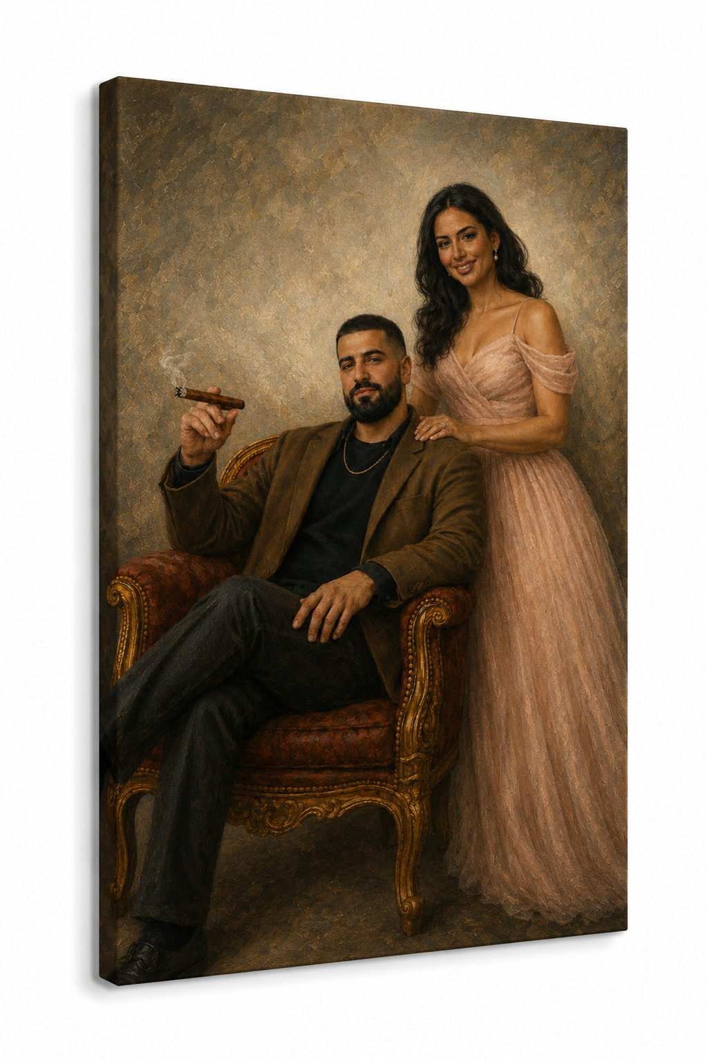 Dein Foto als Old Money Portrait