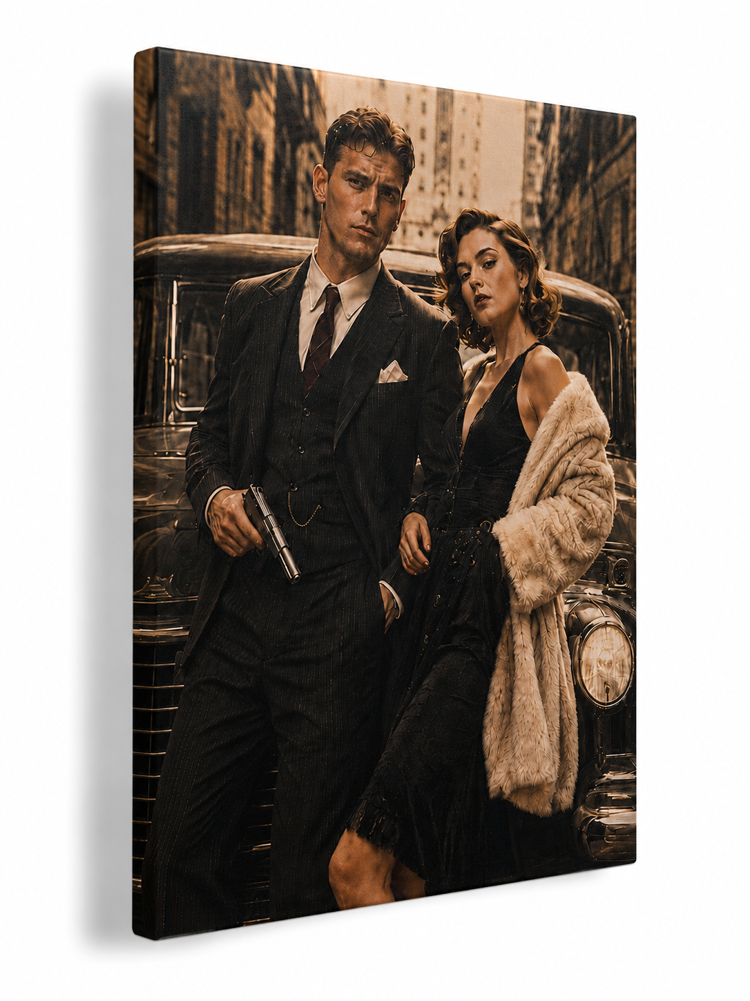 Your Photo as a Vintage Noir Portrait