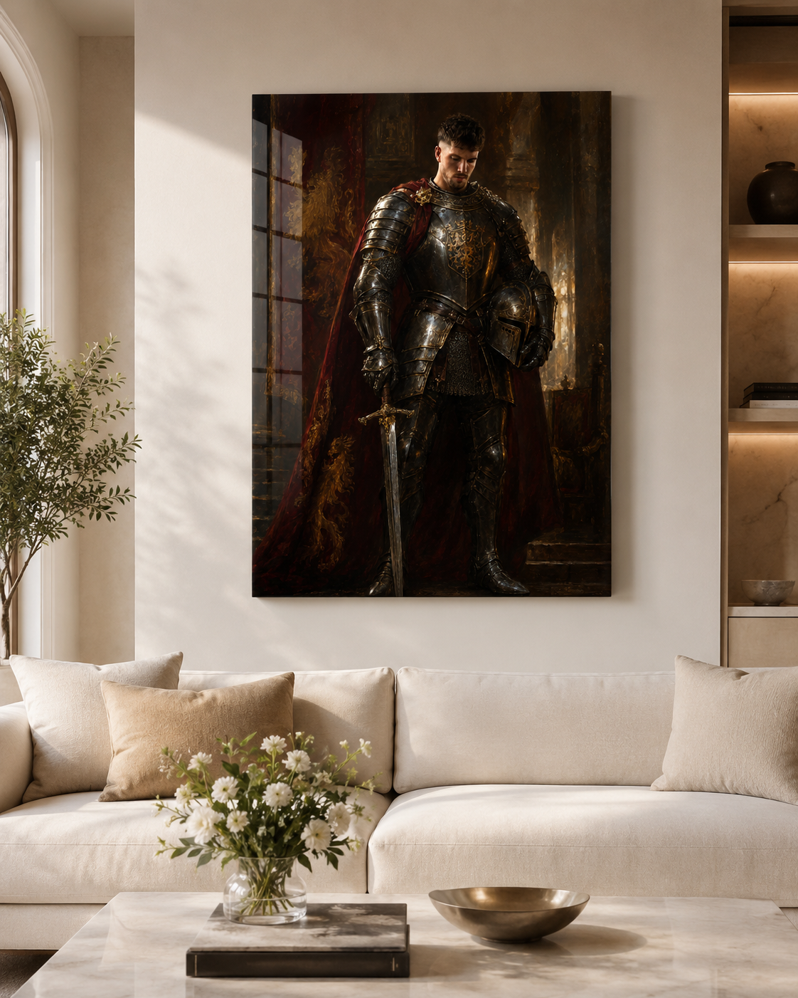 Your Photo as a Knight Portrait