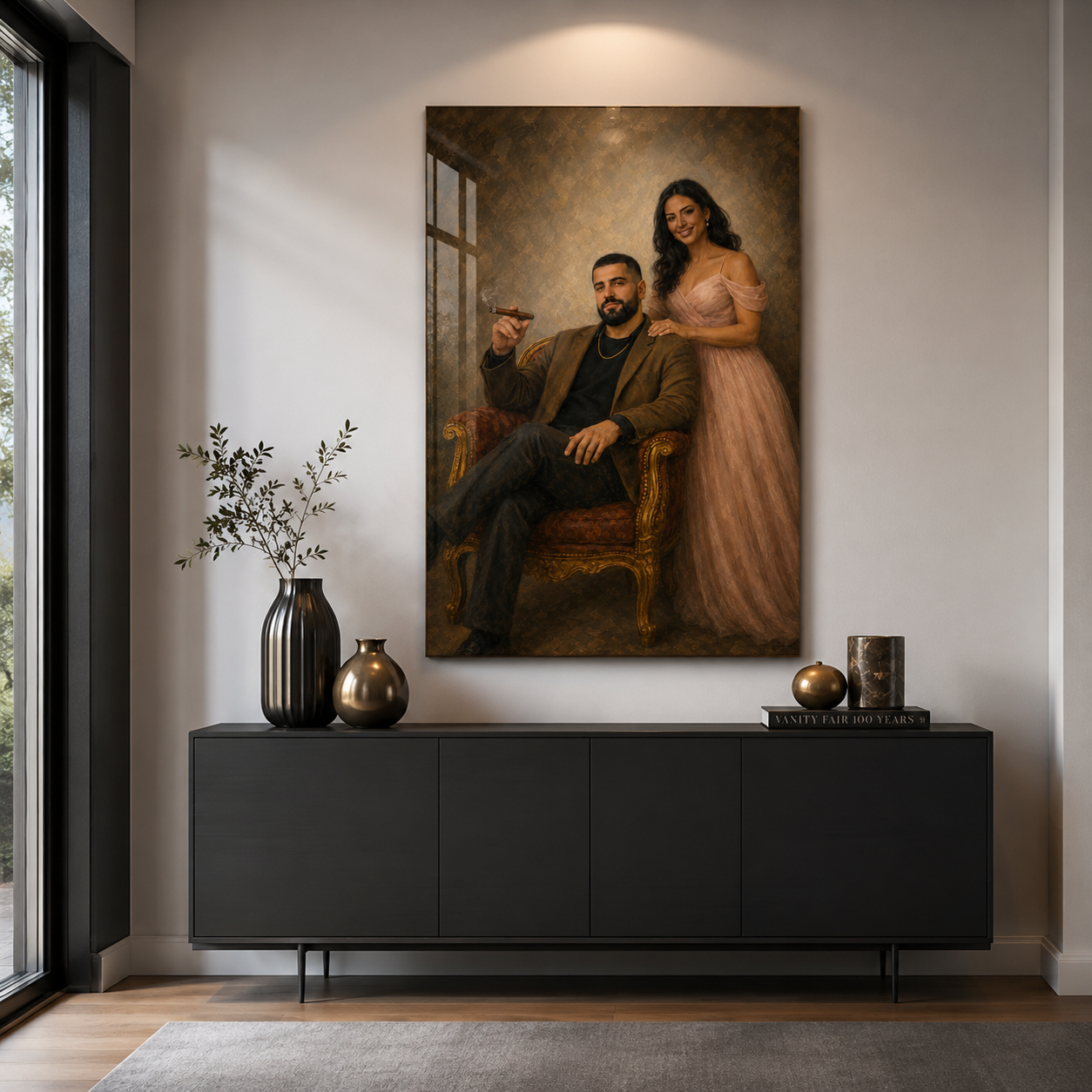Dein Foto als Old Money Portrait