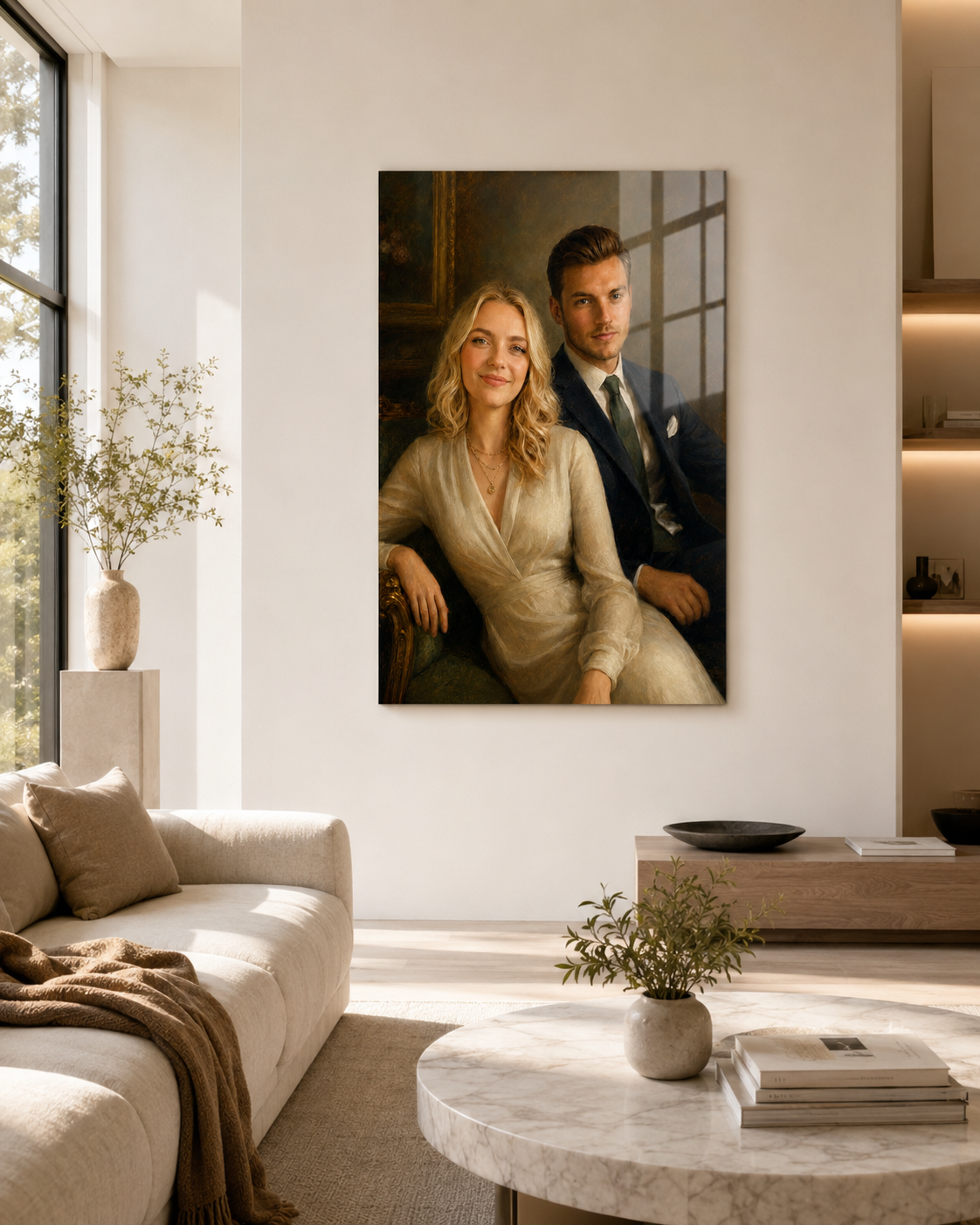 Dein Foto als Old Money Portrait