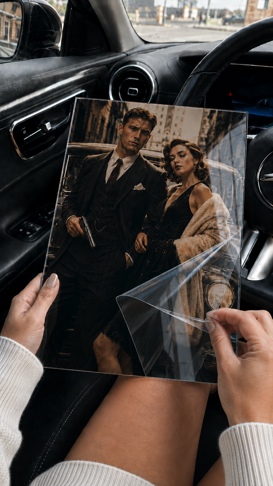 Your Photo as a Vintage Noir Portrait