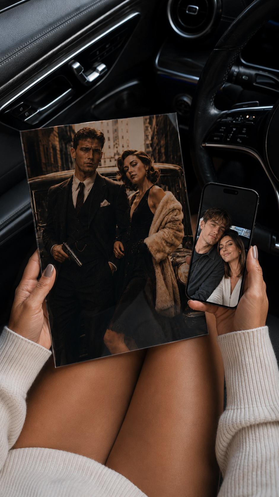Your Photo as a Vintage Noir Portrait