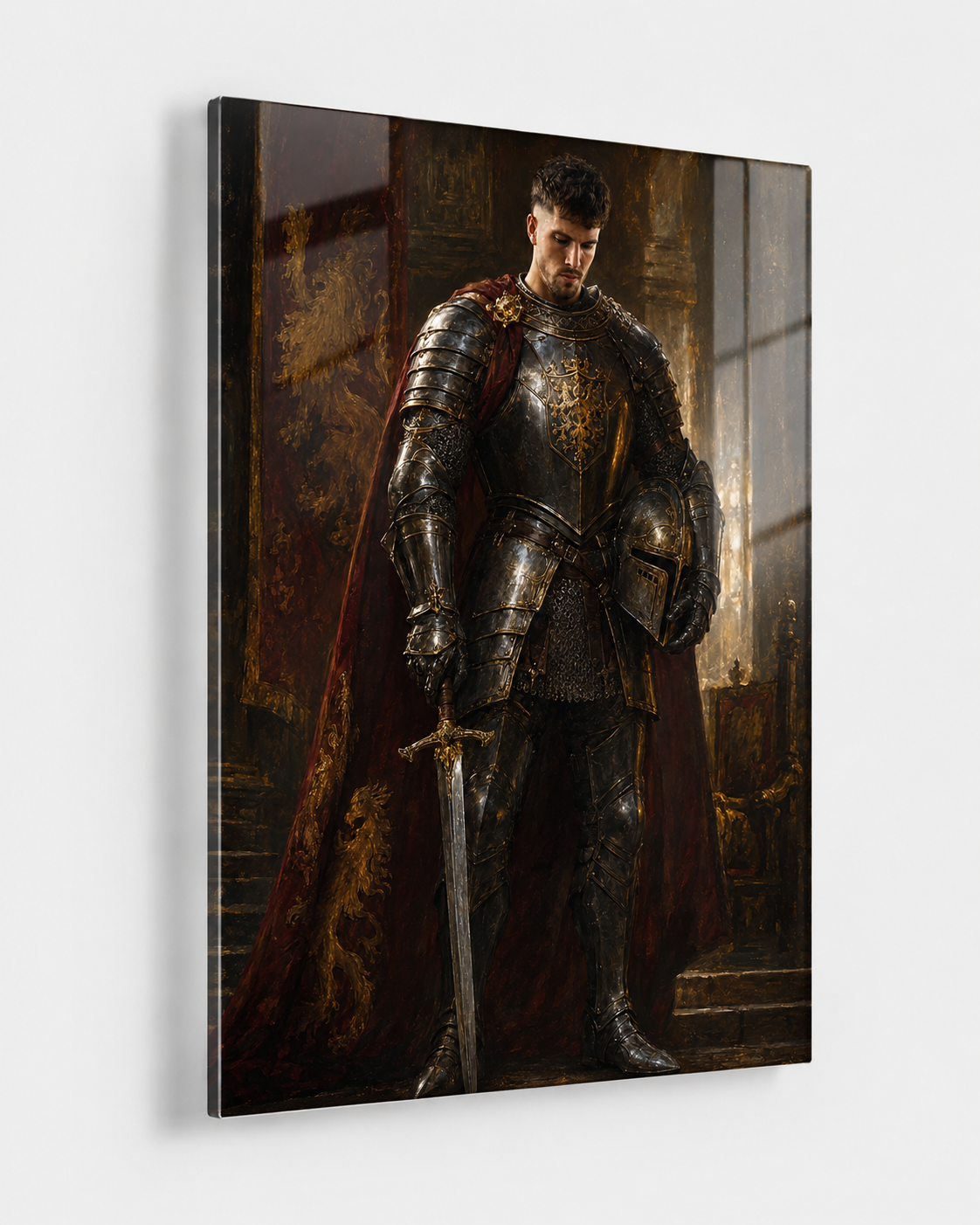 Dein Foto als Ritter Portrait