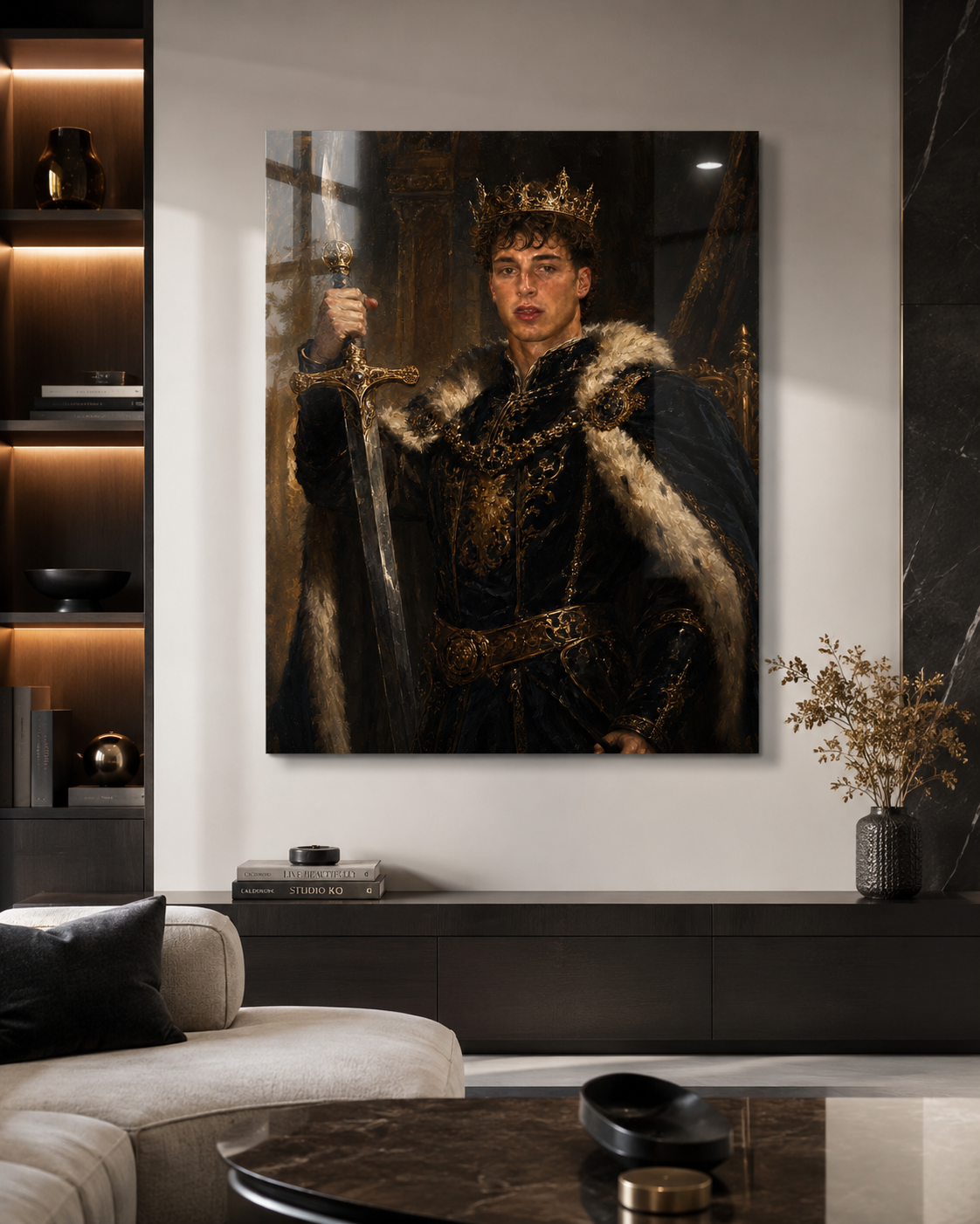 Dein Foto als Royal Portrait