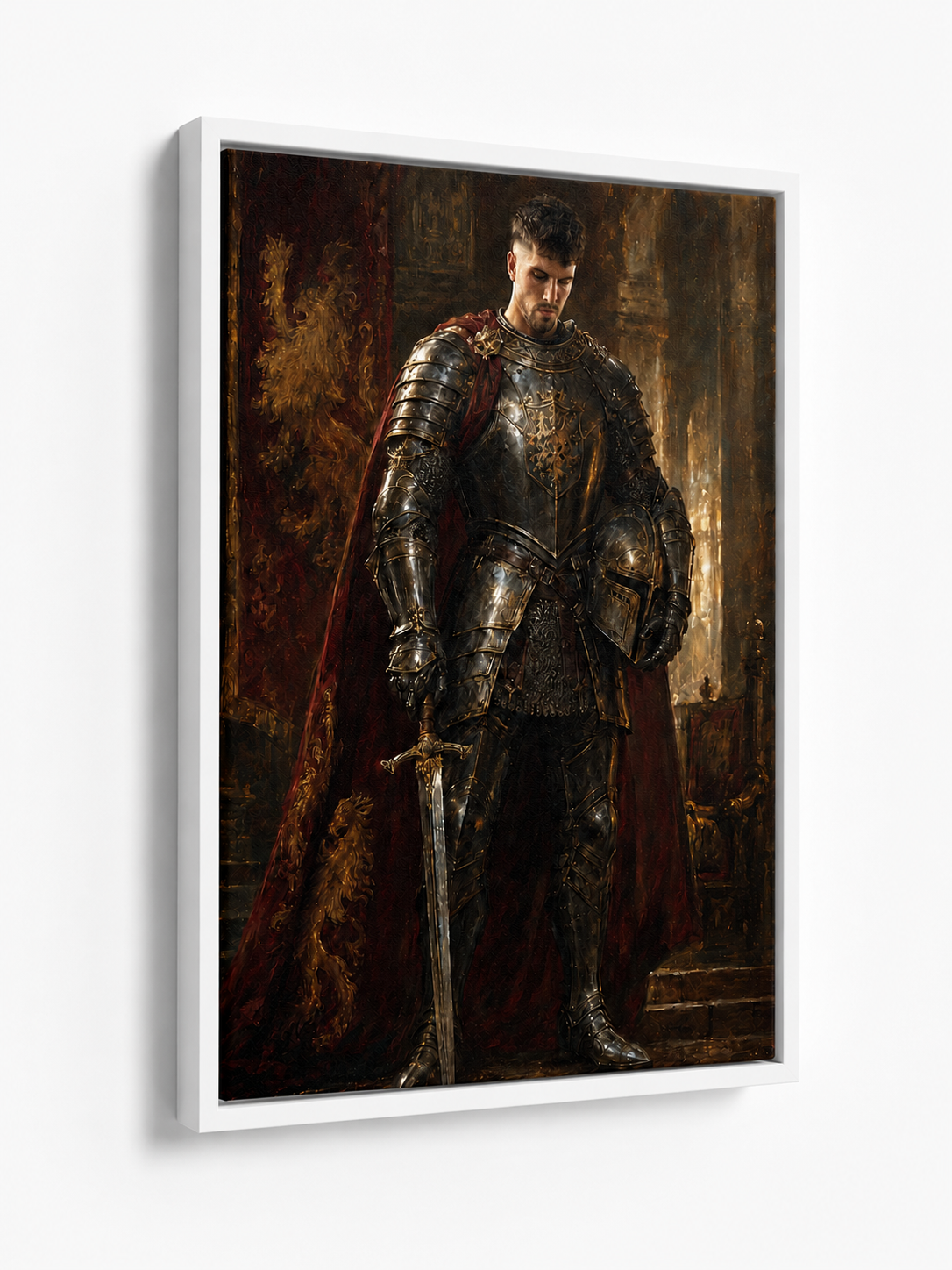Your Photo as a Knight Portrait