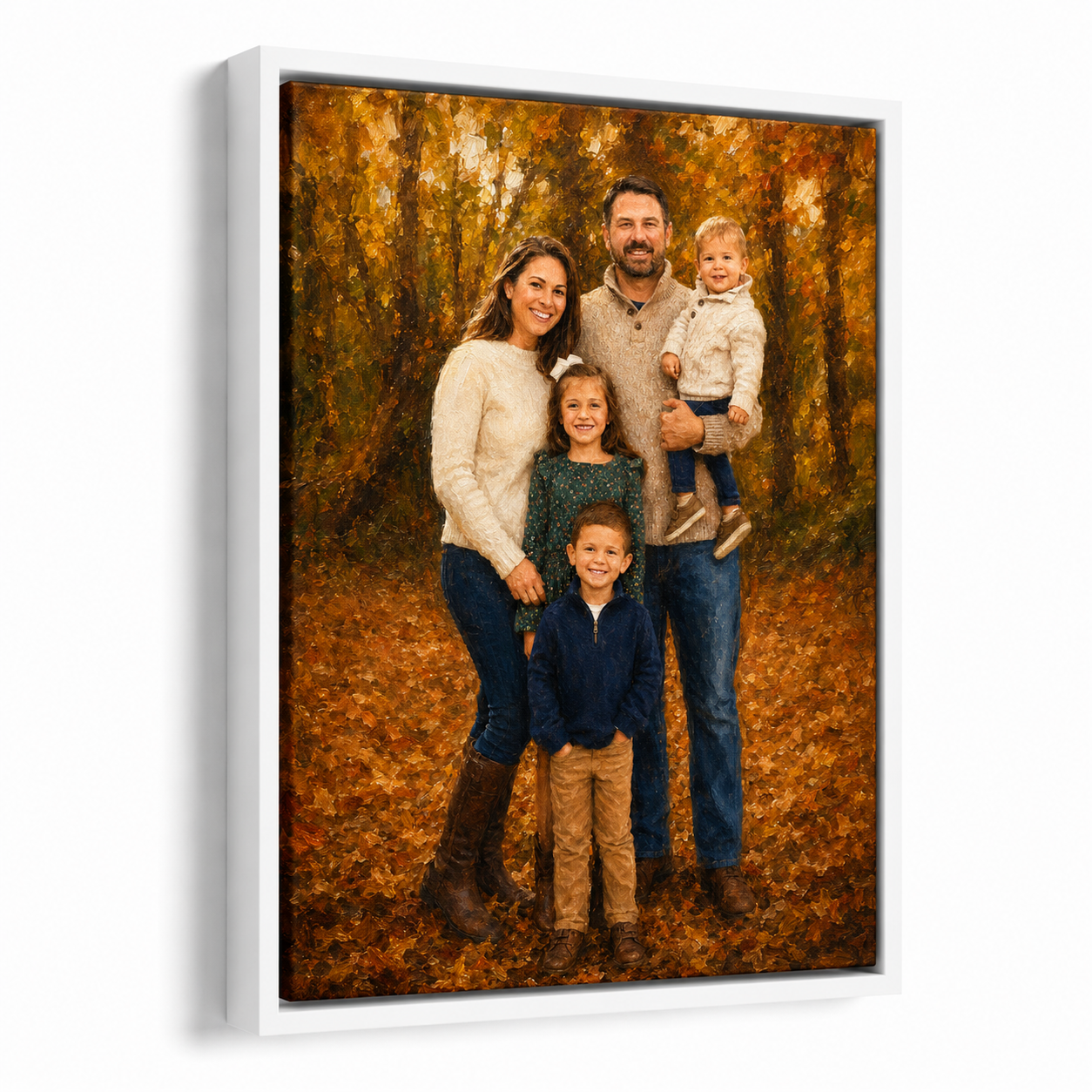 Familienportrait aus eurem Foto