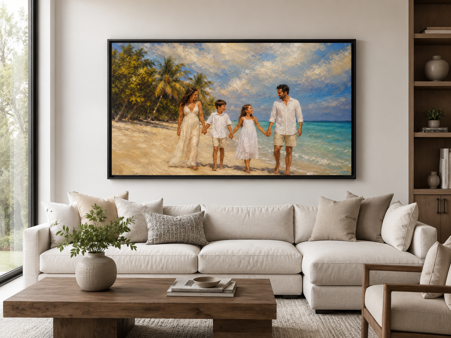 Portrait de famille à partir de votre photo