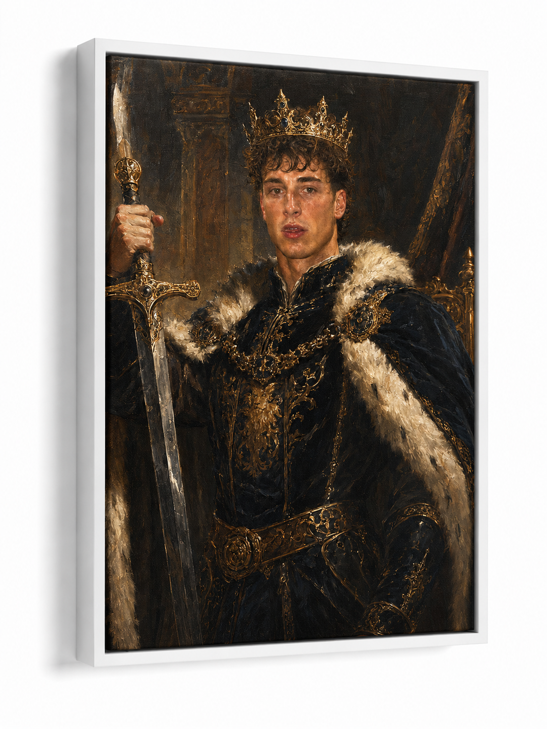 Dein Foto als Royal Portrait