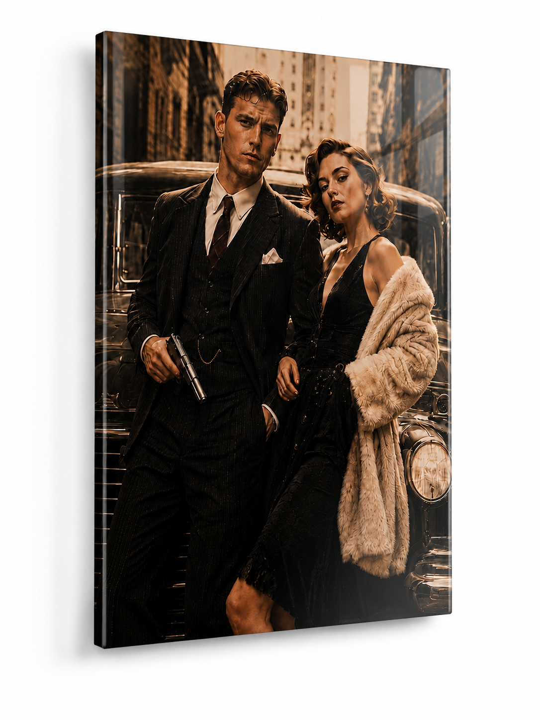 Your Photo as a Vintage Noir Portrait